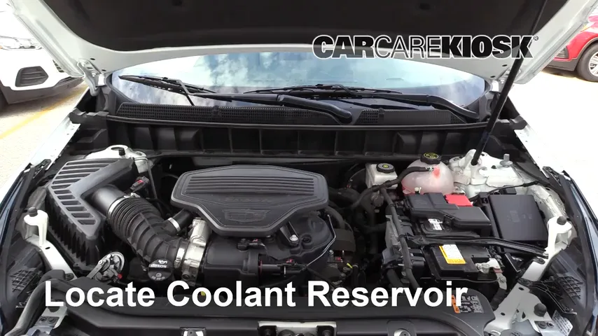 2018 Cadillac XT5 Premium Luxury 3.6L V6 Coolant (Antifreeze) Flush Coolant